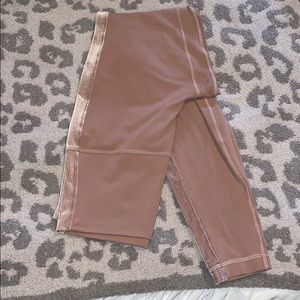 Lululemon align high waisted velvet leggings